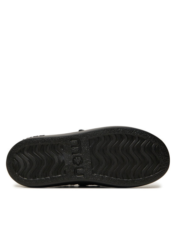 Mou Mou Papuče Eskimo Bold Clog FW411010B Crna