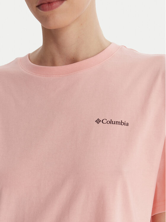 Columbia Columbia T-Shirt Rolling Bend™ 2120031 Růžová Oversize