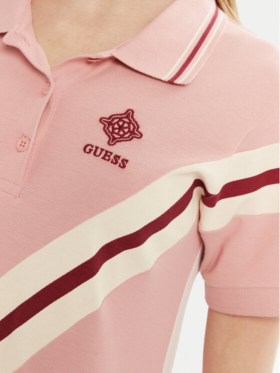 Guess Guess Haljina za svaki dan V5RK00 KCOK1 Ružičasta Regular Fit