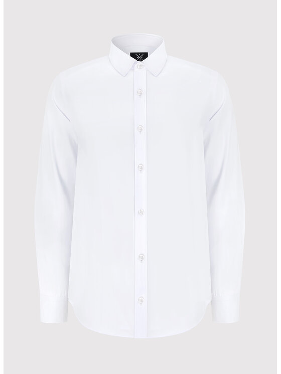 Pako Lorente Pako Lorente Koszula P000B-1X-004 Biały Regular Fit