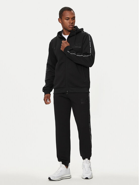 EA7 Emporio Armani EA7 Emporio Armani Felpa 6DPM91 PJZZZ 1200 Nero Regular Fit