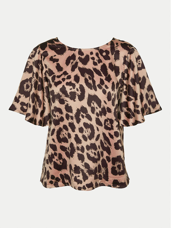 Vero Moda Vero Moda Blúz Merle 10316600 Barna Regular Fit