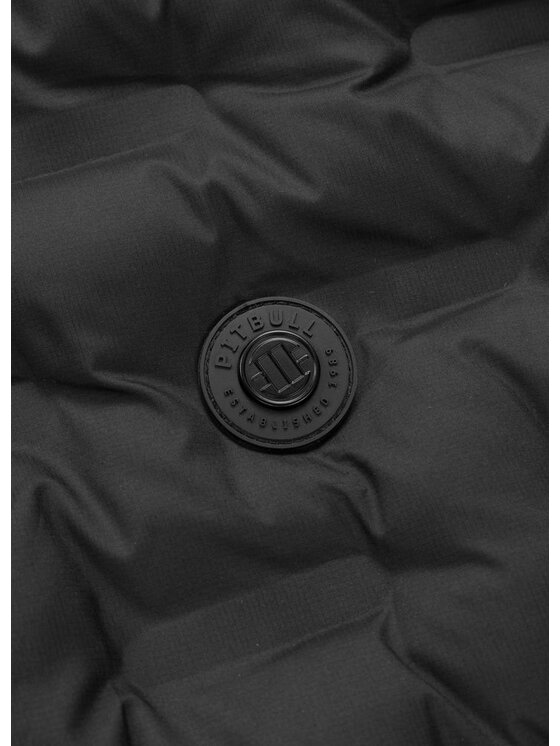PITBULL PITBULL Bezrękawnik FISK Czarny Regular Fit