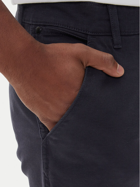 Wrangler Wrangler Chino nohavice 112371030 Tmavomodrá Slim Fit