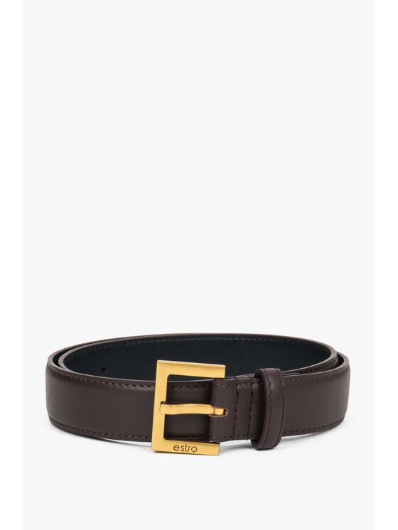 Estro Estro Dámsky opasok ER00116101 Hnedá