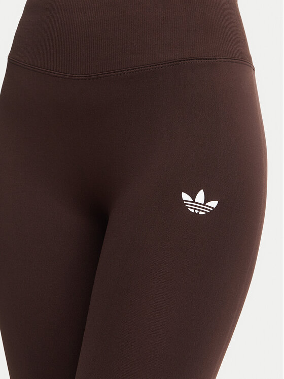 adidas adidas Legginsy Essentials Seamless Leggings IA4522 Brązowy Slim Fit