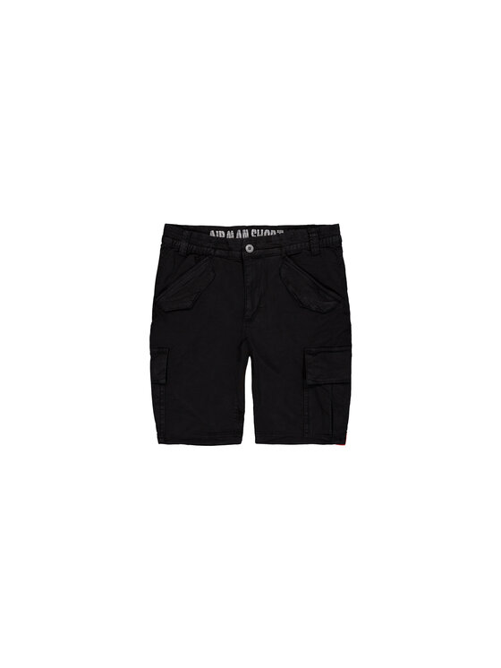 Alpha Industries Alpha Industries Szorty Airman Short Czarny Slim Fit