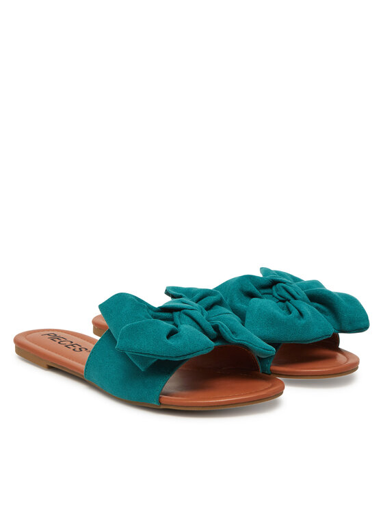 Pieces Pieces Şlapi 17156846 Verde