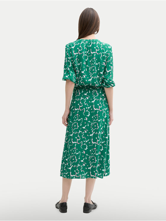 Tom Tailor Denim Tom Tailor Denim Gonna midi 1045505 Verde Regular Fit