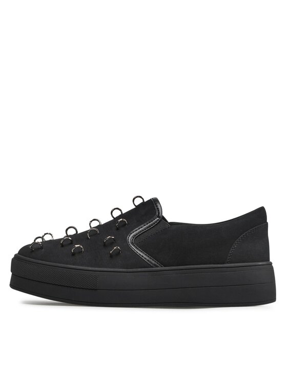 Jenny Fairy Jenny Fairy Sneakers aus Stoff WS5699-05 Schwarz