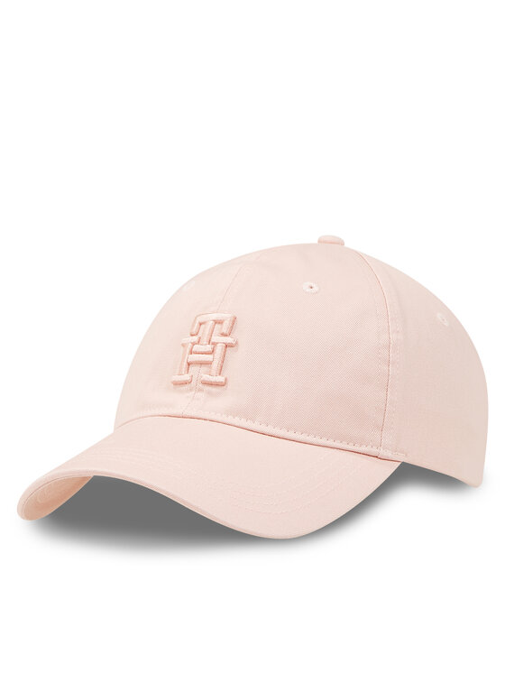 Tommy Hilfiger Tommy Hilfiger Baseball sapka Beach Summer Soft Cap AW0AW16170 Rózsaszín
