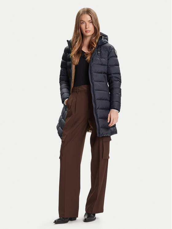Blauer Blauer Ženska jakna 25WBLDK03102 Tamnoplava Regular Fit
