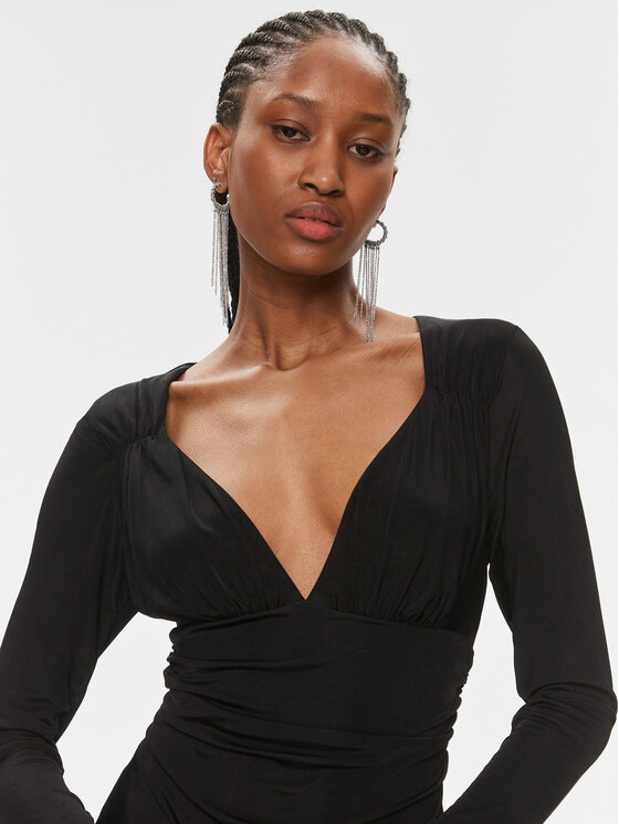 PINKO Pinko Õhtune kleit Busetto Abito 102916 A1JS Must Slim Fit