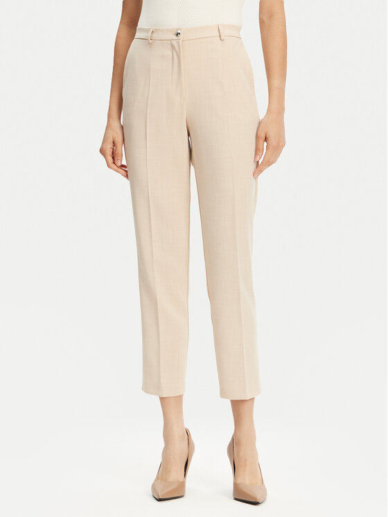 Maryley Maryley Pantaloni chino 25EB571/21BE Bej Regular Fit