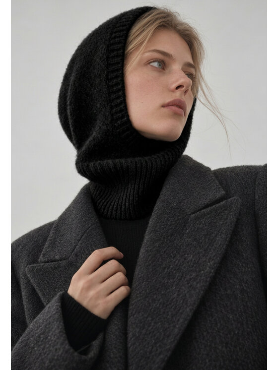 Style Republic Style Republic Kominiarka kaszmir Czarny