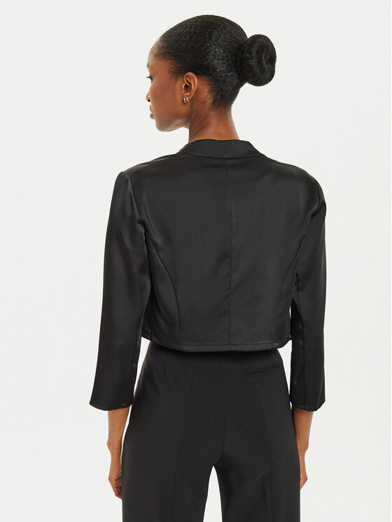 Rinascimento Rinascimento Bolerojäckchen CFC0119866003 Schwarz Regular Fit