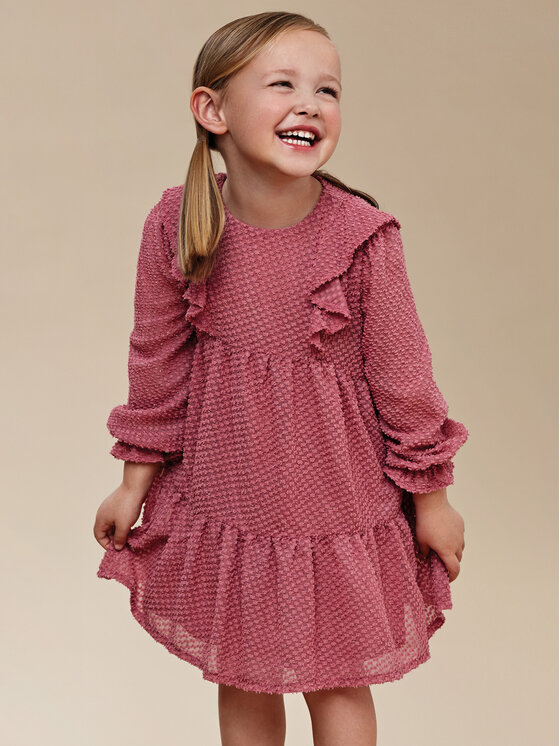 Mayoral Mayoral Vestito da giorno 4.927 Rosa Regular Fit