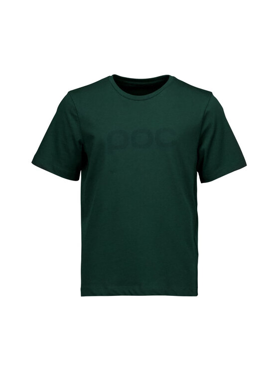 POC POC T-Shirt POC Tee Jr Zielony Regular Fit