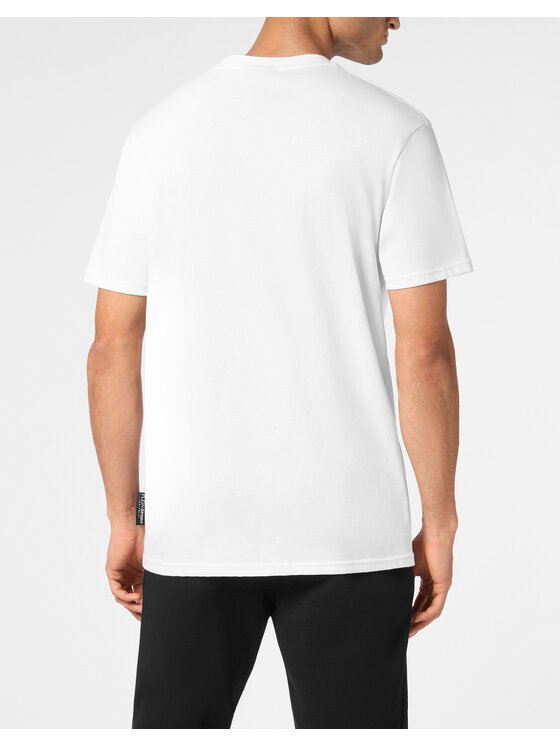 Plein Sport Plein Sport T-Shirt 22425 Biały Regular Fit