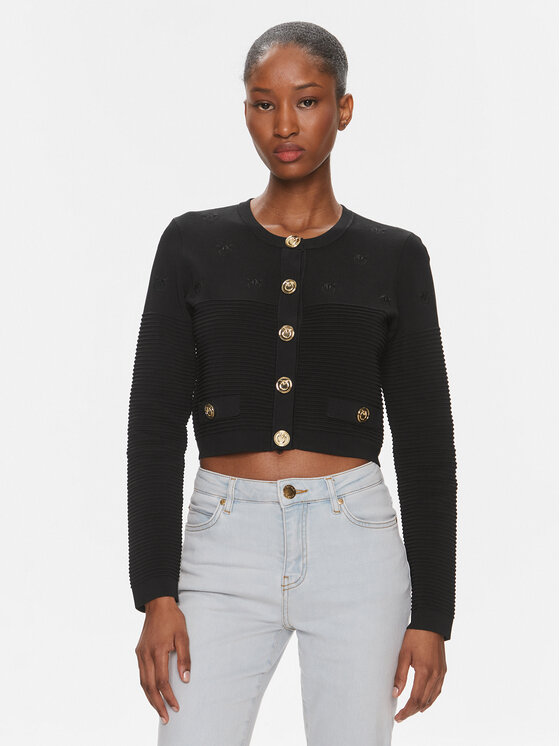Cardigan PINKO Femei, Mărimea: S, Negru, Ciliegio 102881 A1LK