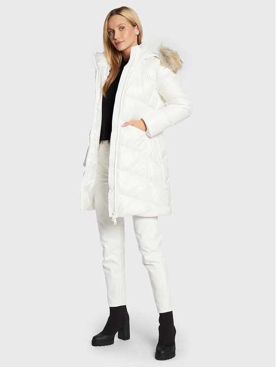 Giubbotto piumino K20K204953 Bianco Regular Fit