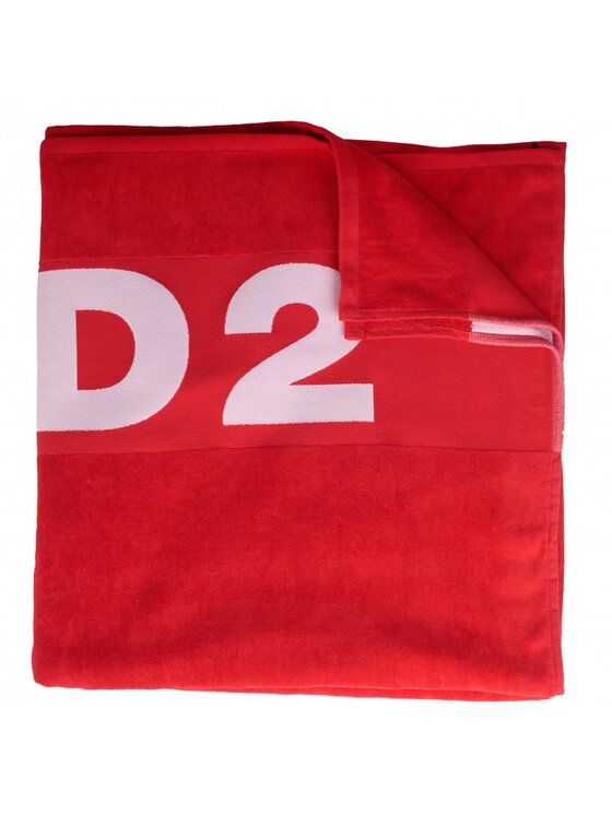 Dsquared2 Dsquared2 Ręcznik plażowy D7P004270_3 Czerwony