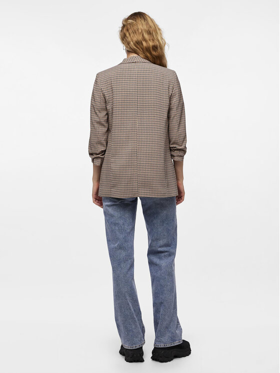 Pieces Pieces Сако Bosella 17126850 Бежов Regular Fit