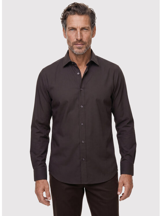 Pako Lorente Pako Lorente Koszula P26WF-1X-002 Brązowy Slim Fit