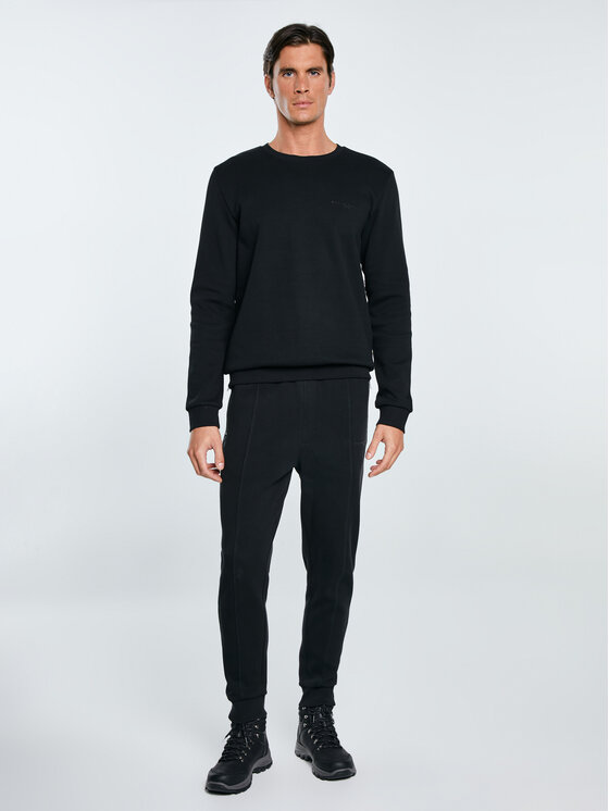 BIG STAR BIG STAR Bluza WILER Czarny Basic Fit