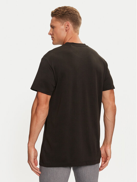 Guess Guess Tričko M4BP12 KBYD2 Čierna Regular Fit