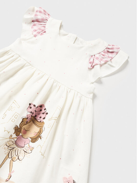 Vestito da giorno 1954 Écru Regular Fit