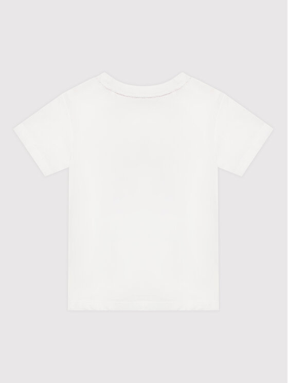T-shirt N2YI11 K8HM0 Bianco Regular Fit