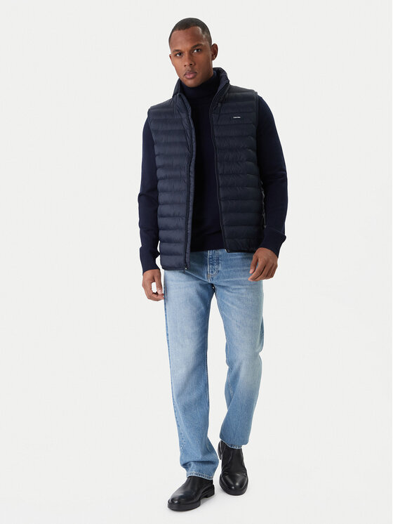 Calvin Klein Calvin Klein Γιλέκο LV04LC509G Σκούρο μπλε Regular Fit
