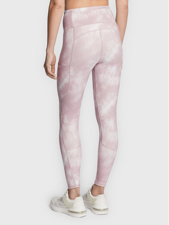 Wrangler Wrangler Legginsy Compression WA2M1416H 112324348 Różowy Slim Fit