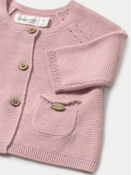 Mayoral Mayoral Cardigan 1307 Rosa Regular Fit