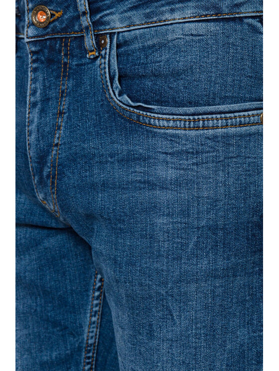 Lancerto Lancerto Jeansy Savalas Niebieski Slim Fit
