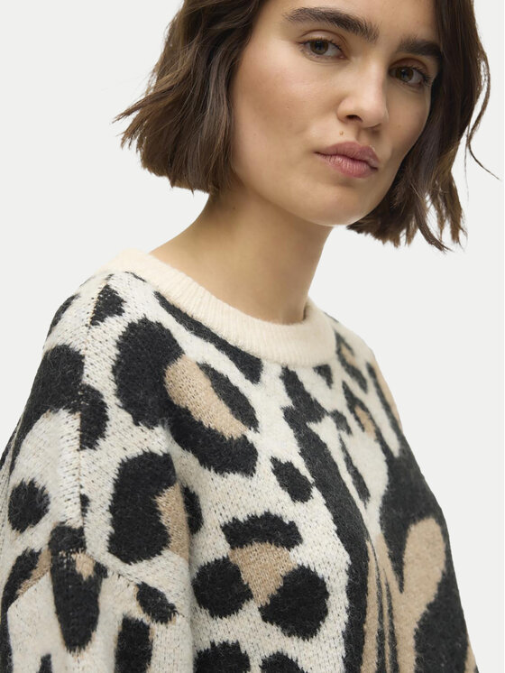 Vero Moda Vero Moda Džemper Kai 10310645 Bež Regular Fit