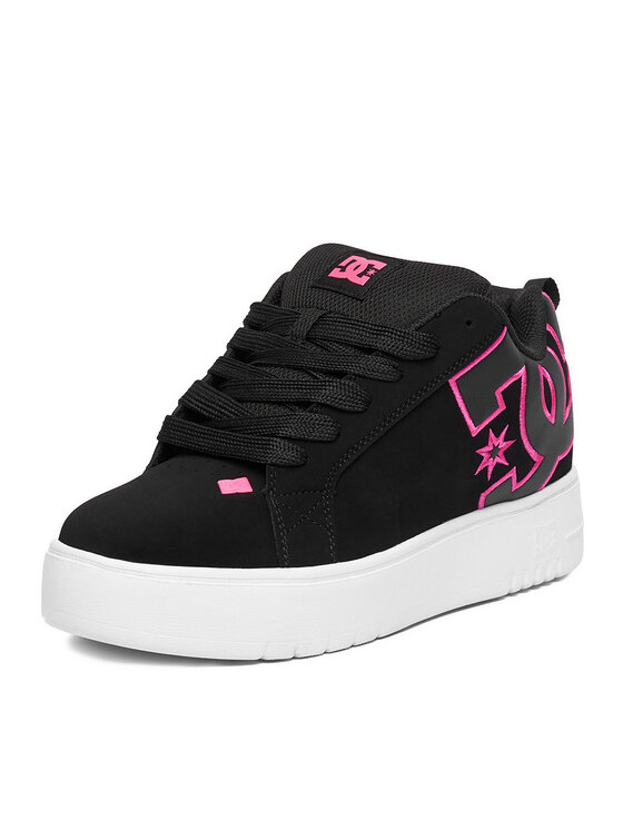 DC Shoes DC Shoes Sneakersy CEO-COURT GRAFFIK PLATFORM DC02422001 Čierna