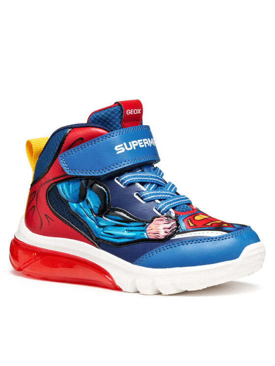 Geox Geox Sneakers J Ciberdron J56LBF 0BC14 C0200 M Albastru