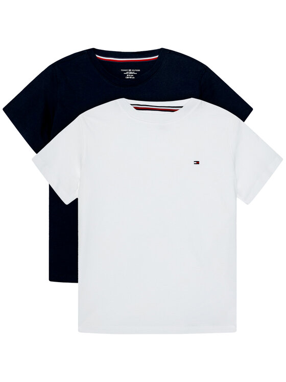 Tommy Hilfiger 2-dielna súprava tričiek Cn Tee Ss UB0UB00310 Farebná Regular Fit