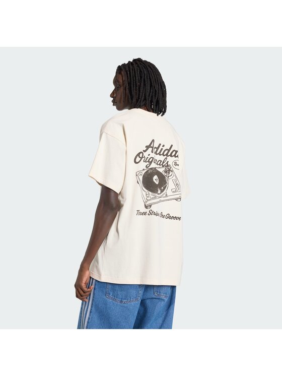 adidas adidas T-Shirt 163030 Biały Oversize