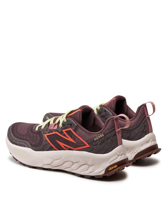 New Balance New Balance Buty do biegania Fresh Foam X Hierro v8 WTHIERP8 Bordowy