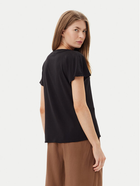 Vero Moda Vero Moda Μπλουζάκι Bella 10327551 Μαύρο Regular Fit