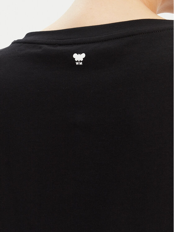 Weekend Max Mara Weekend Max Mara Μπλουζάκι Multia 2525946031 Μαύρο Regular Fit
