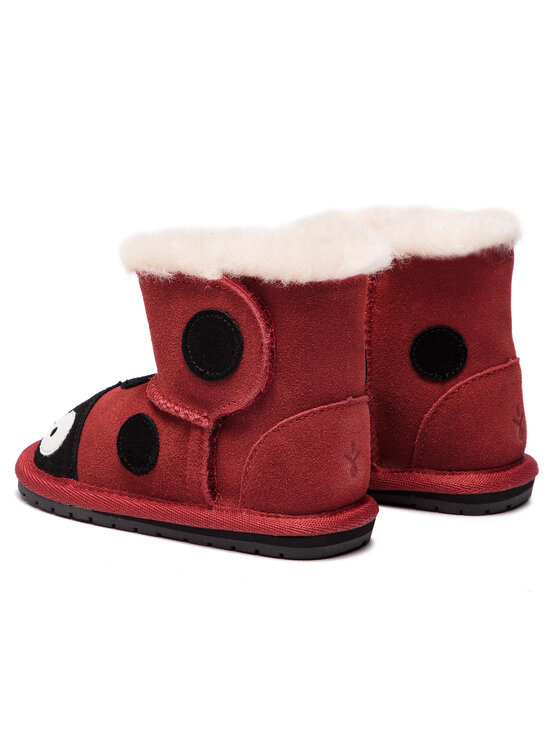 EMU Australia EMU Australia Śniegowce Ladybird Walker B10317 Czerwony