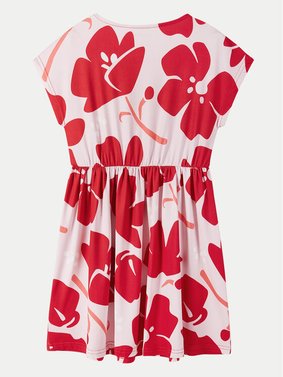Reima Reima Sommerkleid Virein 5200343B Rot Regular Fit