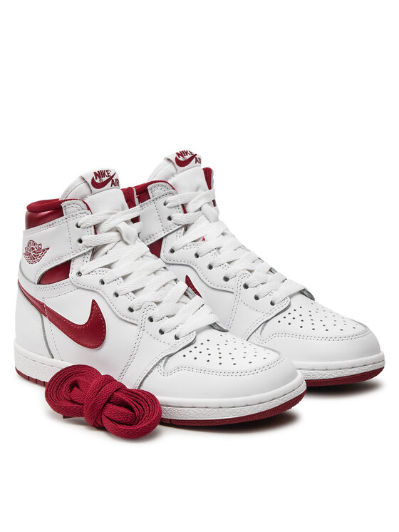 Nike Nike Sneakersy Air Jordan 1 Hi 85 BQ4422 161 Bílá