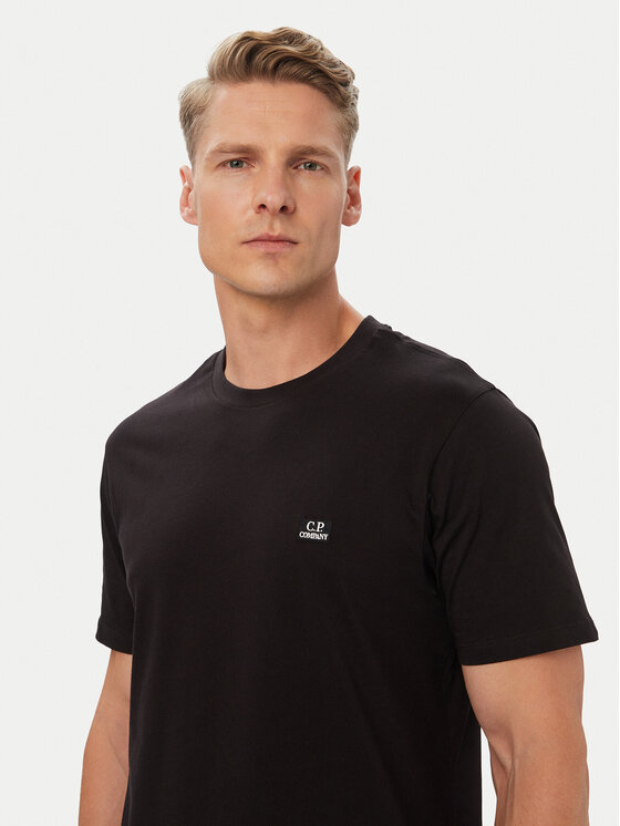 C.P. Company C.P. Company Marškinėliai RCCMTS726A005100W Juoda Regular Fit
