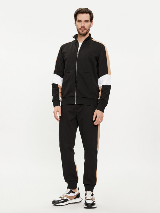 BOSS Boss Spodnie dresowe Larsen 50512678 Czarny Regular Fit