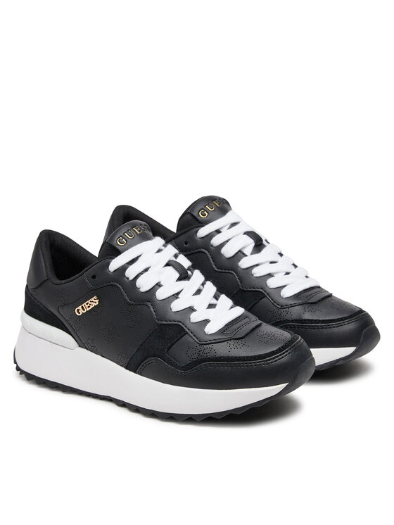 Guess Guess Sneakersy FLPVI3 FAL12 Czarny